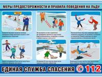 Правила поведения на водных объектах в зимний период, в том числе на льду!!!!
